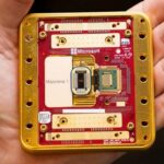 What are some of the quantum chip projects from Microsoft?