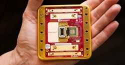 What are some of the quantum chip projects from Microsoft?