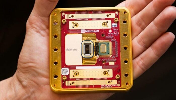 What are some of the quantum chip projects from Microsoft?