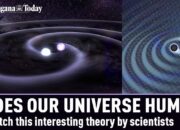 Twin Black Holes Spew Gravitational Waves: The Universe Hums in Harmony