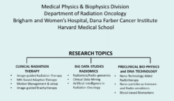 What are areas of specialisation under medical physics?