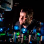 What stops atoms from touching?