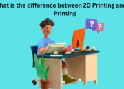 What is the difference between 2D printing and 3D printing?