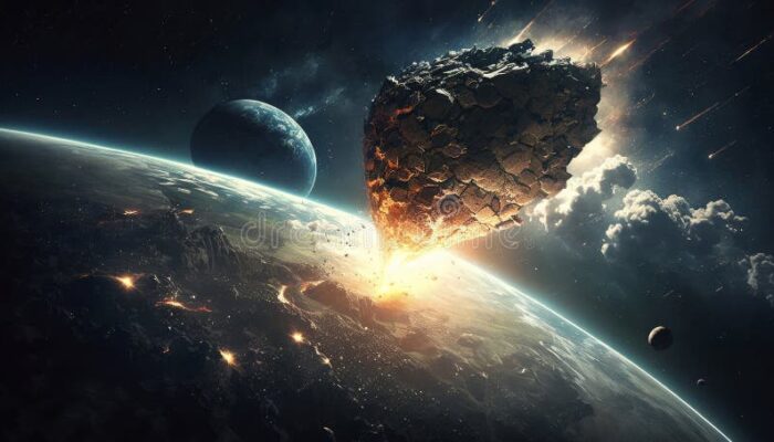 A Fragment of Ancient Asteroid Falls to Earth