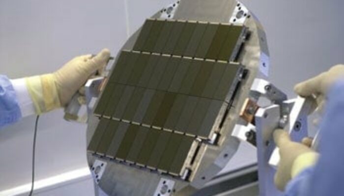 A Giant CCD Imager Snaps Its First Shot