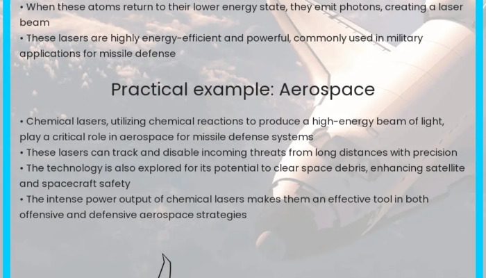 Chemical Lasers: What Are They Good For (And Why the Military Loves Them)