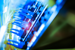How much light loss is acceptable in an optical fiber link?
