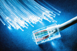 What is the latest application in fiber optics?