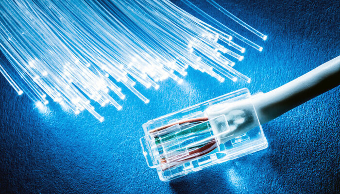 What is the latest application in fiber optics?