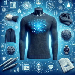 How does graphene work in clothing?