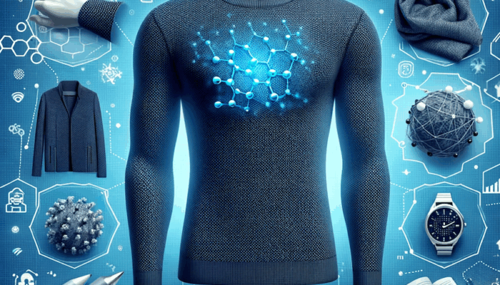 How does graphene work in clothing?