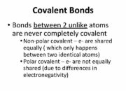 Are covalent and molecular bonds the same thing?