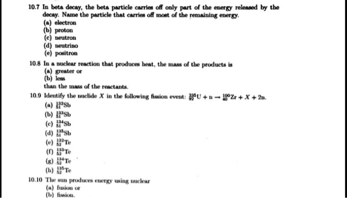 What particle is associated with beta decay?