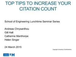 What are some strategies for increasing one’s citation count?