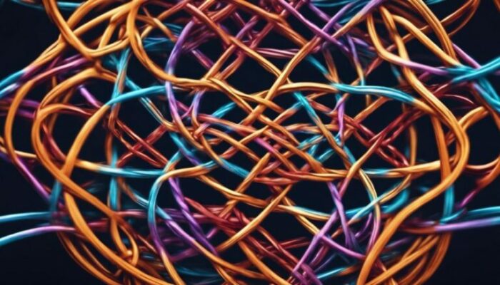 How are braids (knot theory) used in quantum computers?