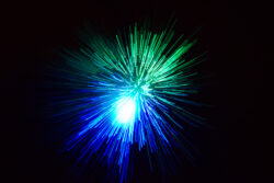 What is the effect of electromagnetic radiation on molecules?