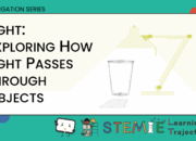 What occurs when light passes through matter?