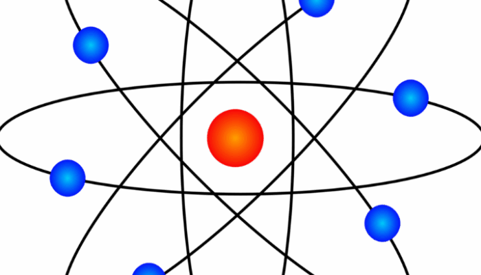 Which subatomic particle has a negative charge?