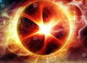 Which particle exchange is in a strong nuclear force?
