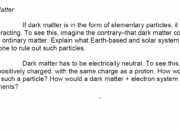 Is there a dark matter connected with elementary particles?
