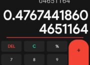 How often is a calculator used in pure math?