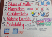 What determines the physical properties of an atom?