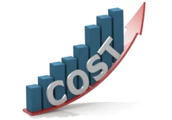 What is the cost of building a nuclear fission power plant?