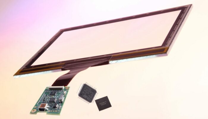 Why is graphene desirable as a touch screen material?