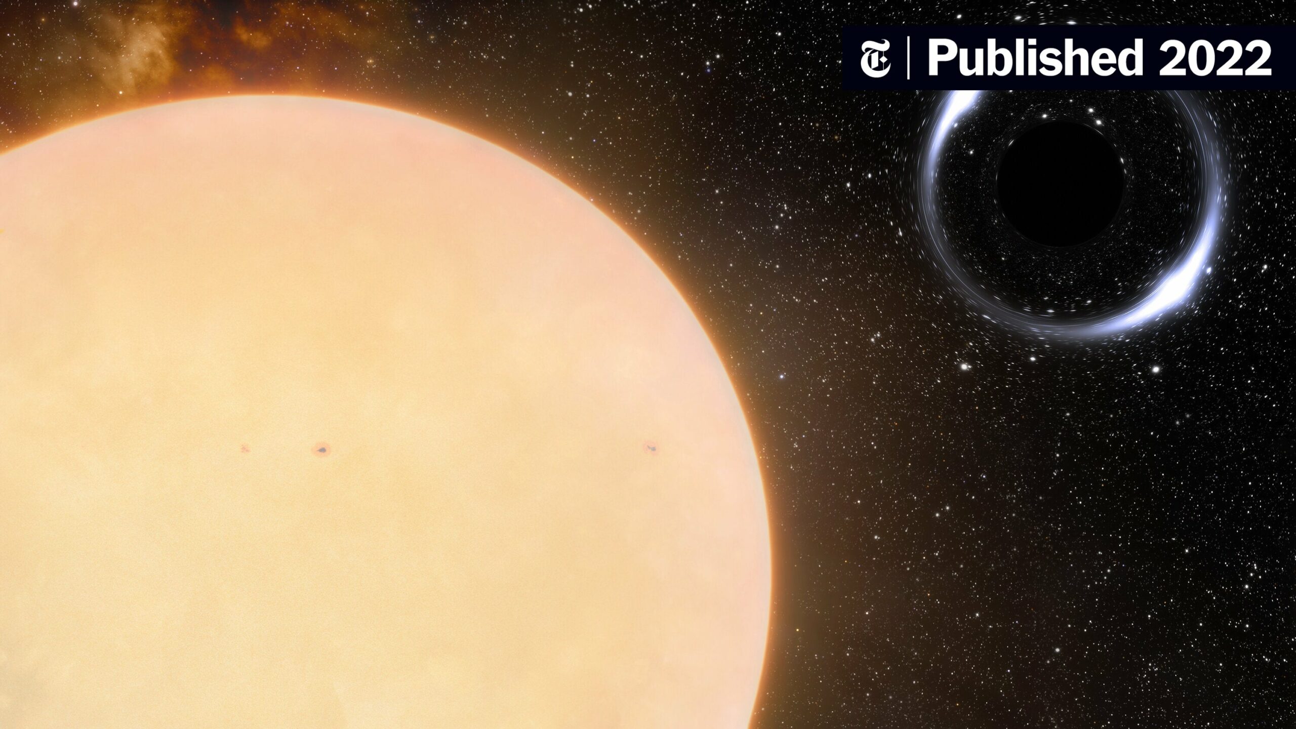 Are We Secretly Orbiting a Black Hole Right Now?