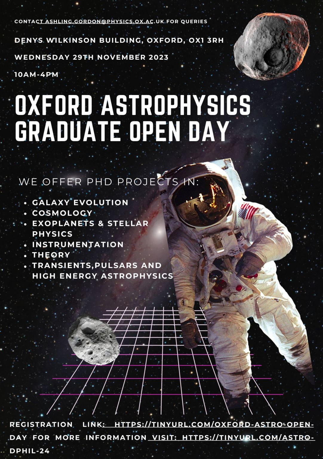 Oxford Astrophysics Degree—What to Expect