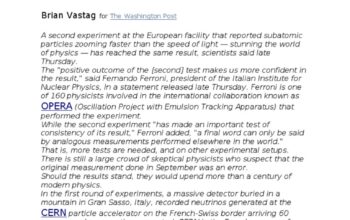 Is There a Particle Faster Than Light? Scientists Respond
