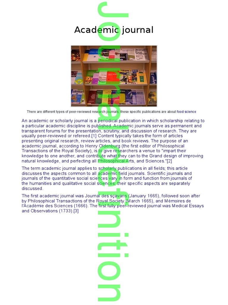 What Is an Academic Journal? Explained Simply