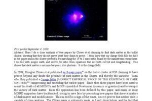 The Bullet Cluster—Smoking Gun or Misunderstood?