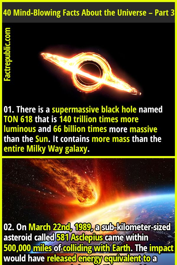 15 Mind-Blowing Facts About the Universe