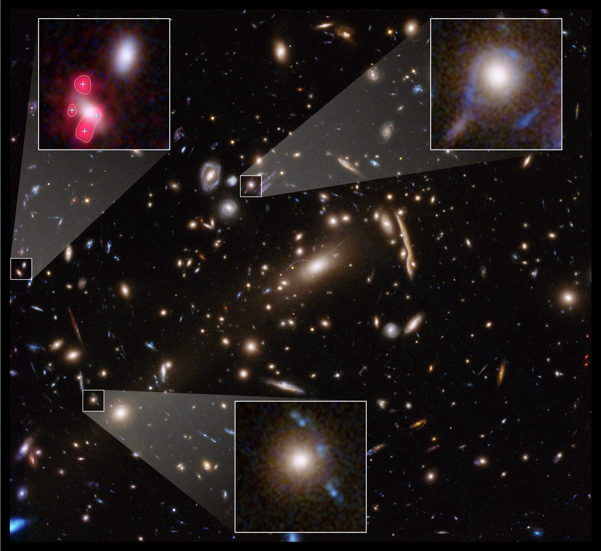 How Hubble Space Telescope Maps Dark Matter With Lenses