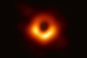 Can the James Webb Space Telescope See a Black Hole?