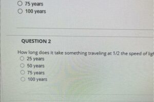 How Long Would It Take to Travel 50 Light Years?