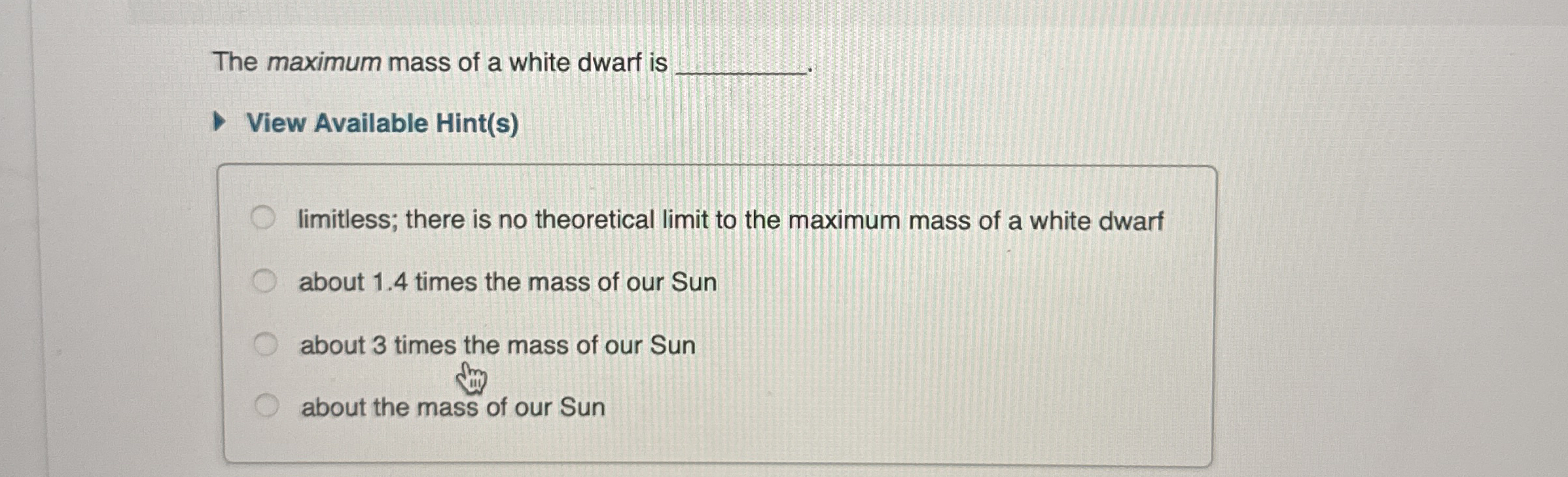 What Is the Maximum Mass of a White Dwarf?