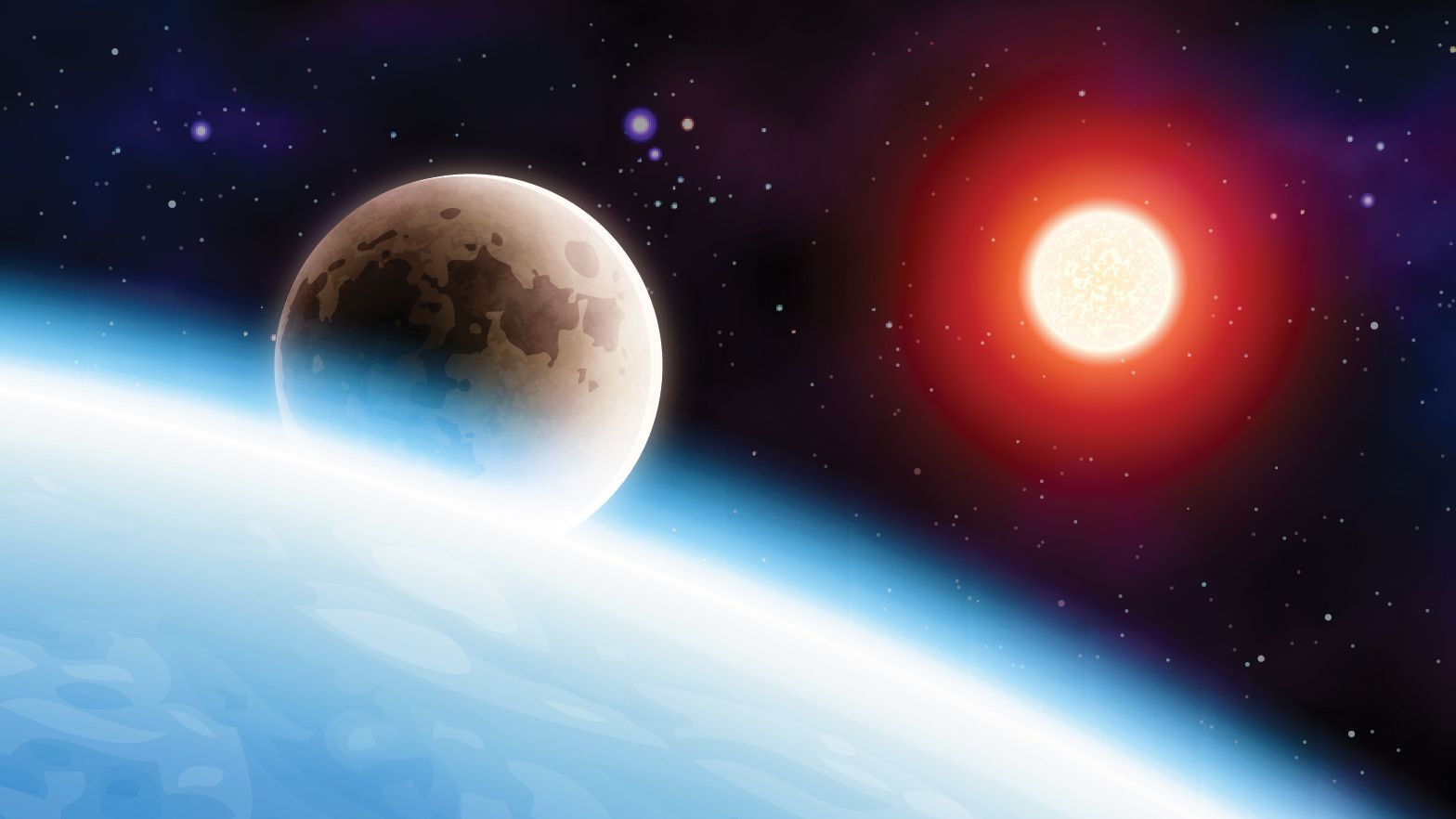 Is the Earth Orbiting the Sun—or the Moon?